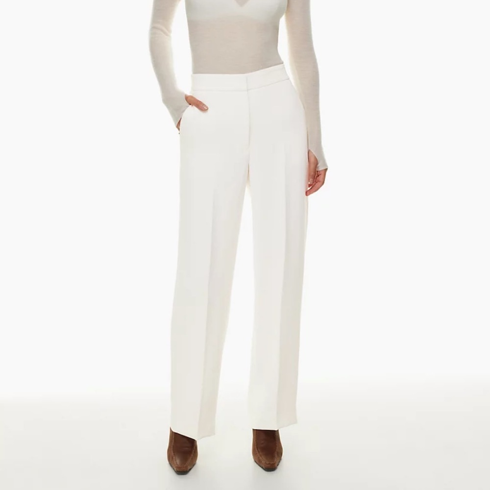 Aritzia Wilfred Alanya Pant in Light Birch